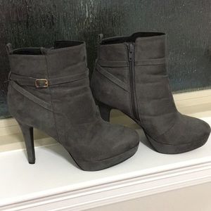 Gray H&M Ankle Boots